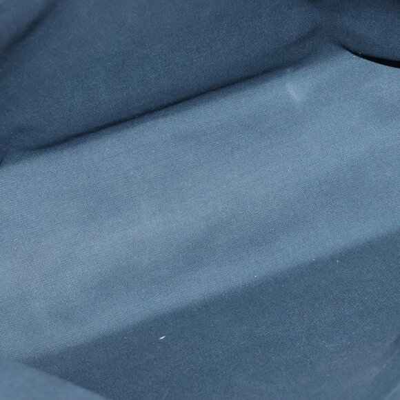 GUCCI Micro GG Canvas Hand Bag PVC Leather Black Brown Auth ep6684 - Picture 11 of 16